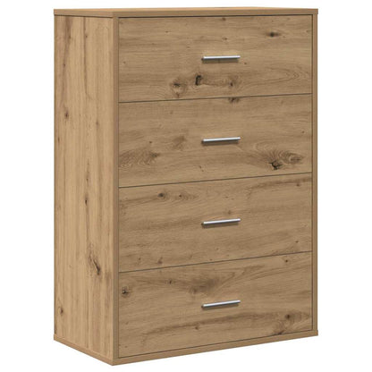 Credenza Rovere artigianale 60 x 31 x 84 cm Legno multistrato