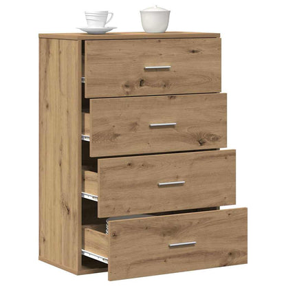 Credenza Rovere artigianale 60 x 31 x 84 cm Legno multistrato
