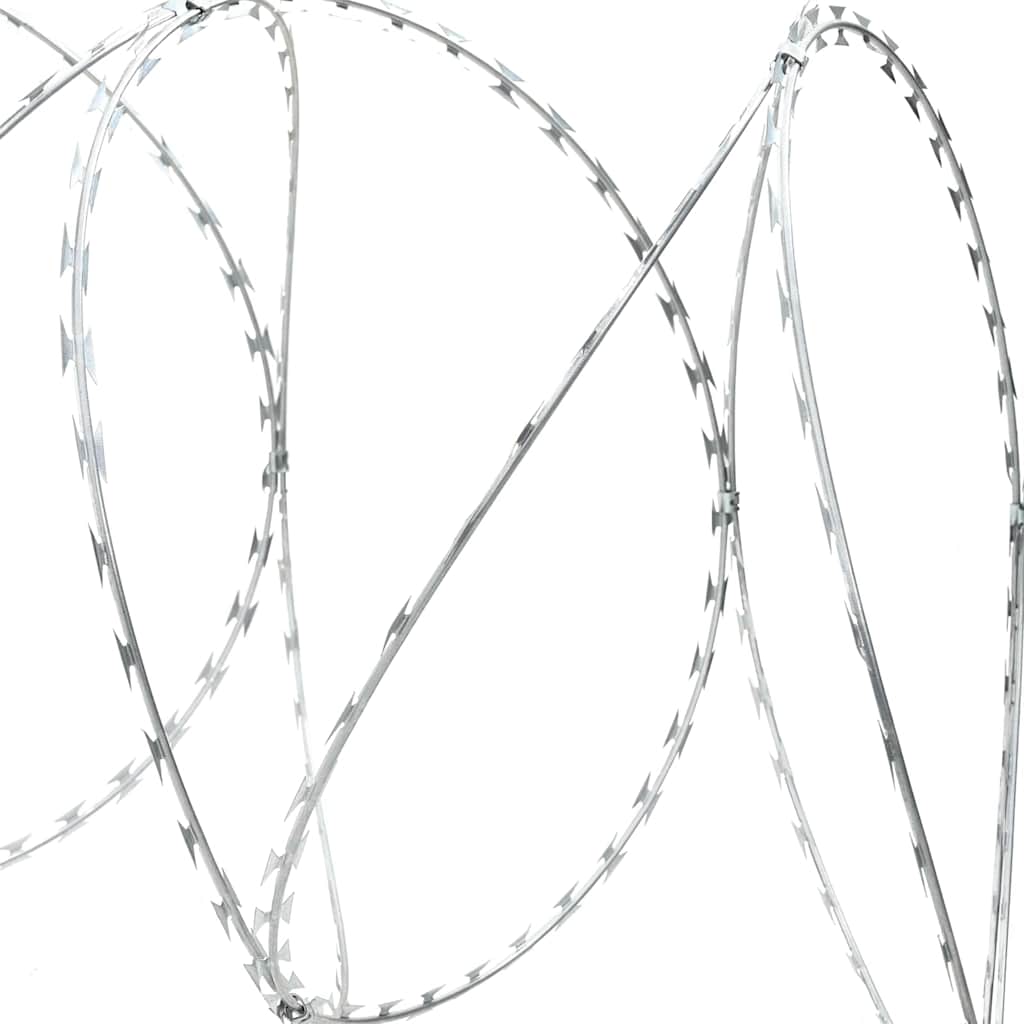 Filo Spinato Argento 5000 x 1,9 cm Acciaio zincato
