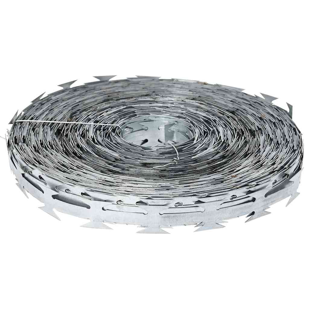 Filo Spinato Argento 5000 x 1,9 cm Acciaio zincato