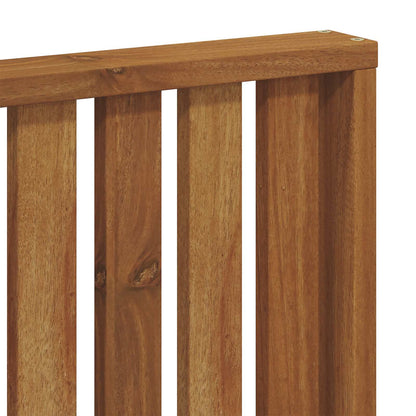 Set divani 4 pcs Naturale Legno di Acacia Massello