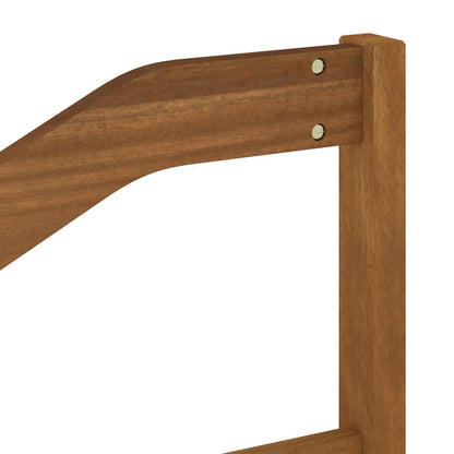 Set divani 4 pcs Naturale e Beige Legno di Acacia Massello