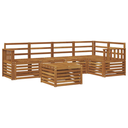 Set divani Naturale Legno di Acacia Massello