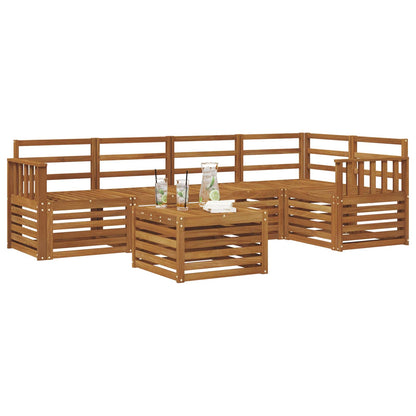 Set divani Naturale Legno di Acacia Massello