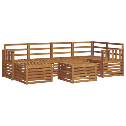 Set divani Naturale Legno di Acacia Massello