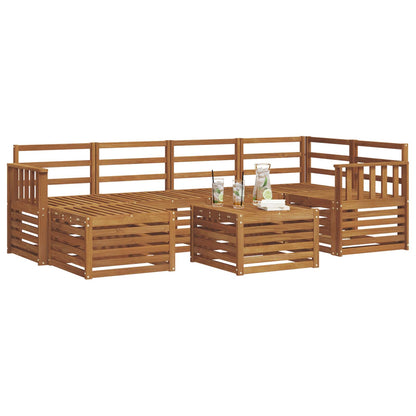 Set divani Naturale Legno di Acacia Massello