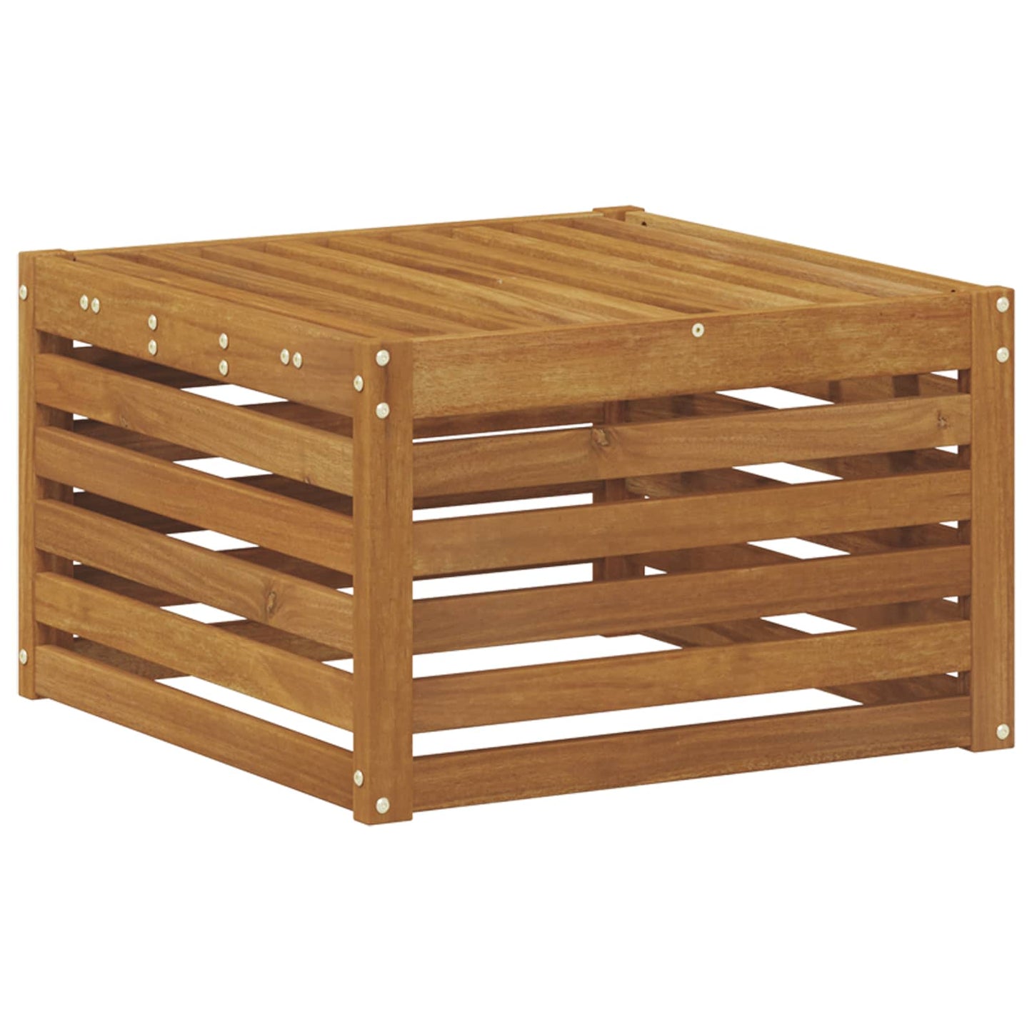 Set divani 7 pcs Naturale Legno di Acacia Massello