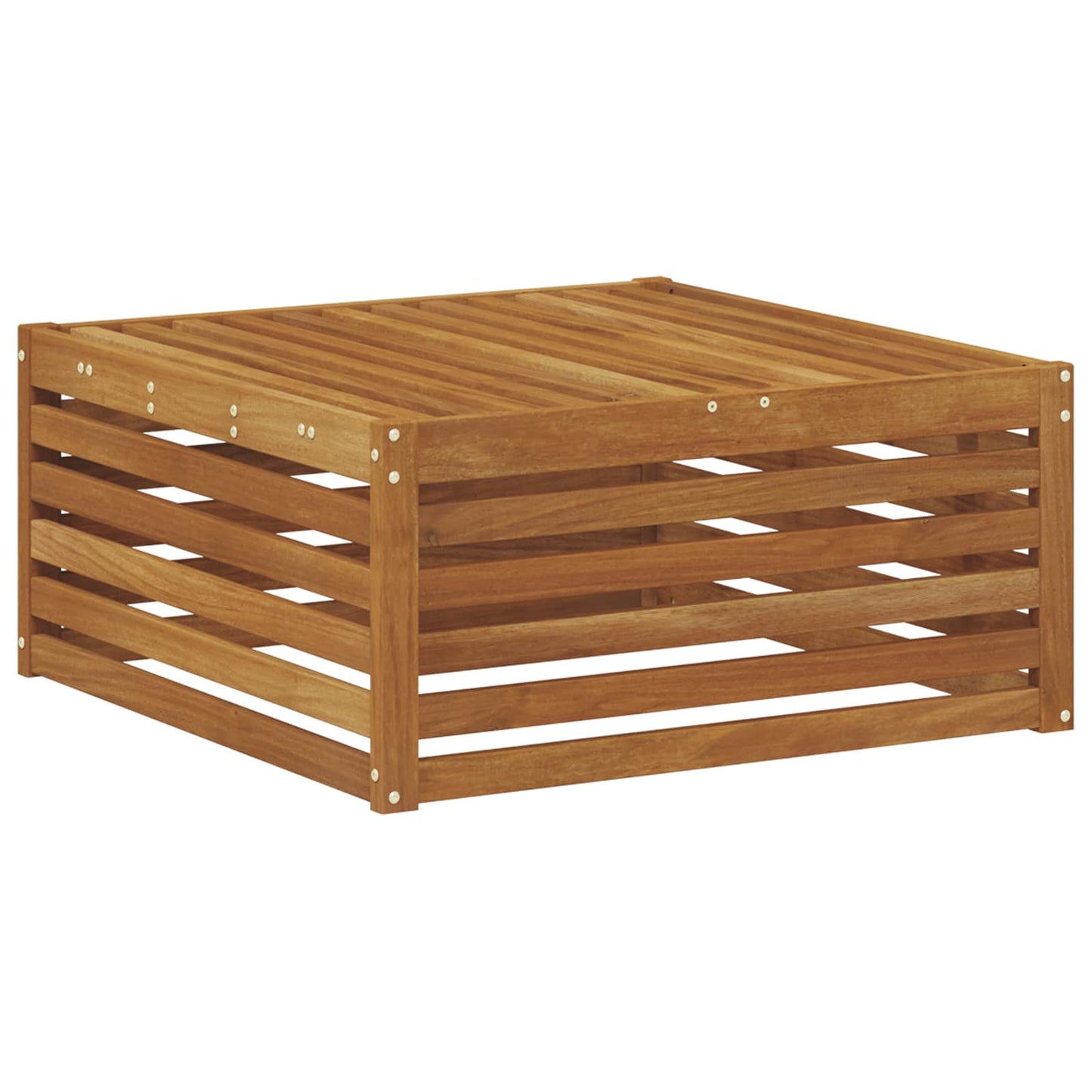 Set divani 9 pcs Naturale Legno di Acacia Massello
