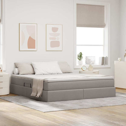 Letto con contenitore e materasso Talpa 160 x 200 cm Poliestere
