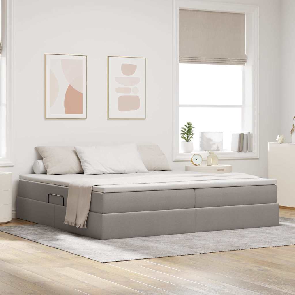 Letto con contenitore e materasso Talpa 200 x 200 cm Poliestere
