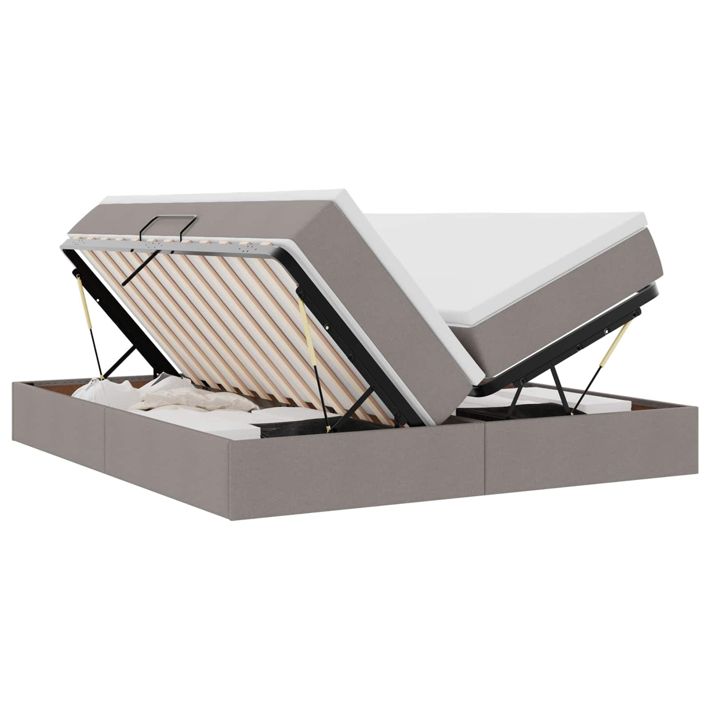 Letto con contenitore e materasso Talpa 200 x 200 cm Poliestere