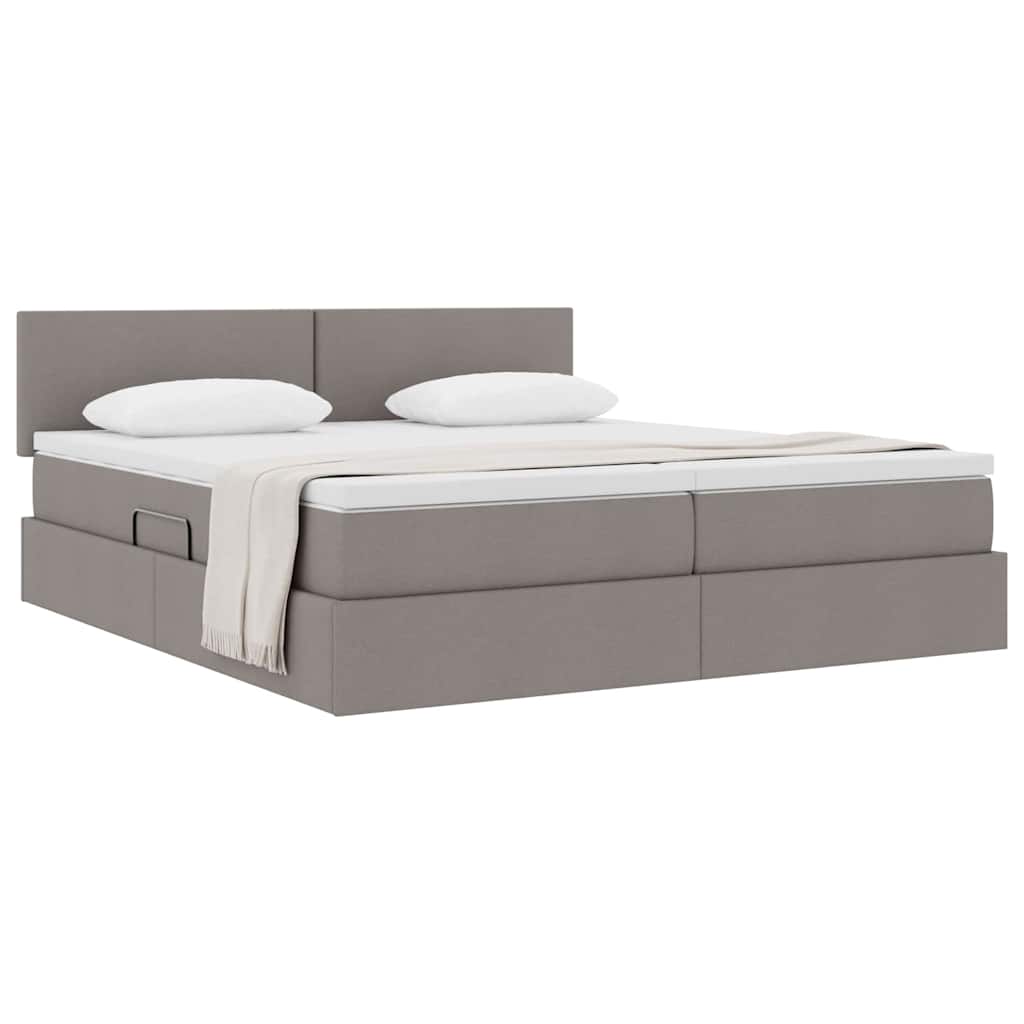 Letto con Contenitore Talpa 180 x 200 cm Pelle Sintetica