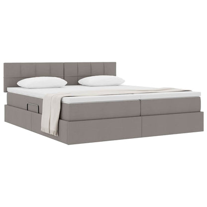 Letto con Contenitore Talpa 180 x 200 cm Pelle Sintetica