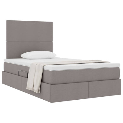 Letto con contenitore e materasso Talpa 120 x 190 cm Tessuto