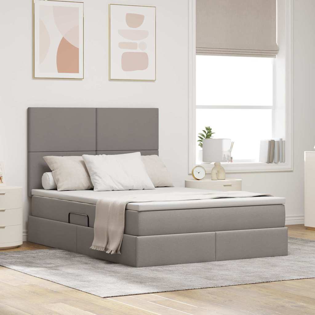 Letto con contenitore e materasso Talpa 140 x 200 cm Poliestere
