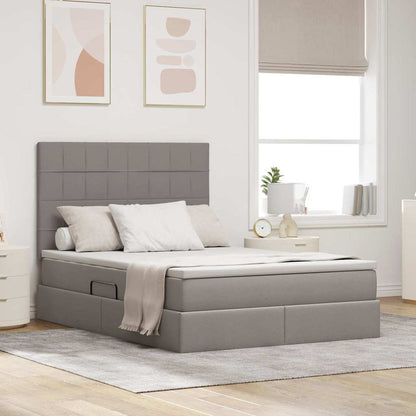 Letto con contenitore e materasso Talpa 140 x 190 cm Poliestere