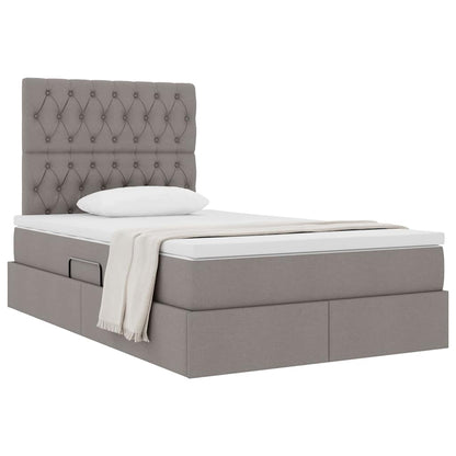 Letto con contenitore e materasso Talpa 120 x 190 cm Tessuto