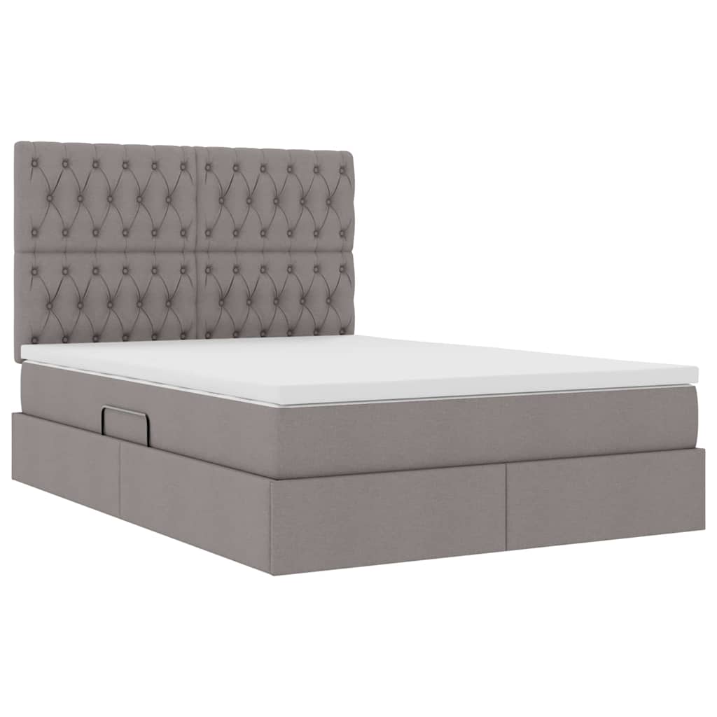 Letto con contenitore e materasso Talpa 140 x 190 cm Poliestere