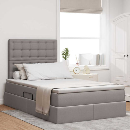 Letto con contenitore e materasso Talpa 120 x 190 cm Tessuto