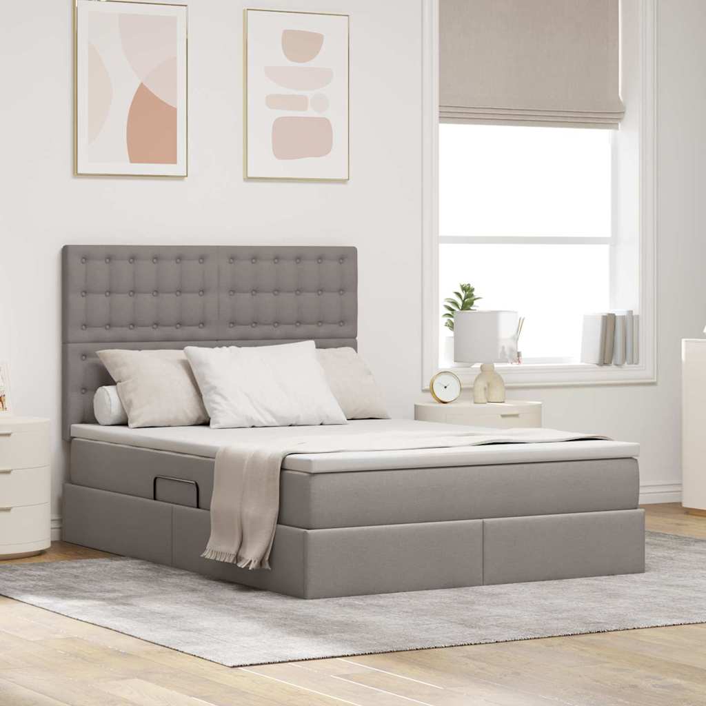 Letto con contenitore e materasso Talpa 140 x 200 cm Poliestere