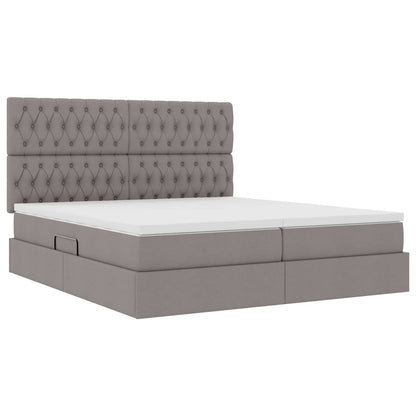 Letto con Contenitore Talpa 180 x 200 cm Pelle Sintetica