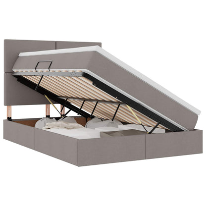 Letto con contenitore e LED Talpa 140 x 190 cm Poliestere