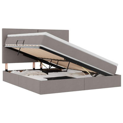 Letto con contenitore e LED Talpa 160 x 200 cm Poliestere