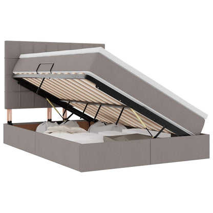 Letto con contenitore e LED Talpa 140 x 190 cm Poliestere