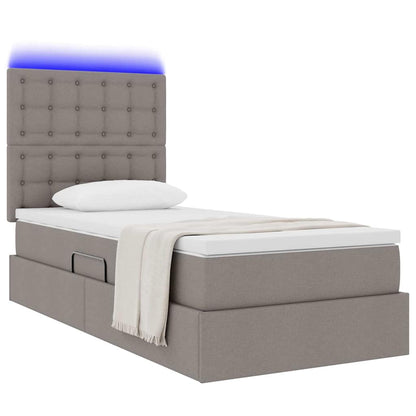 Letto con contenitore e LED Talpa 90 x 190 cm Poliestere