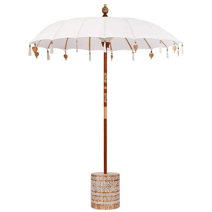 Ombrello balinese con base 260 180-190 cm