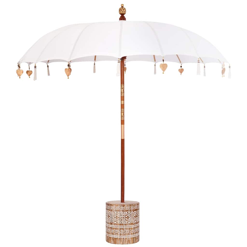 Ombrello balinese con base 260 210-220 cm