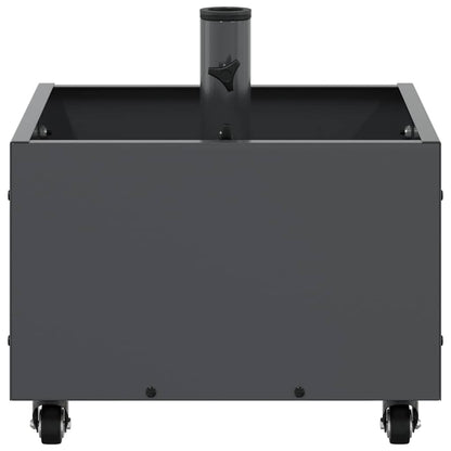 Base per ombrellone Antracite 45 x 45 x 45 cm Acciaio