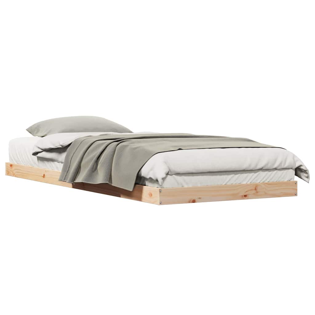 Struttura letto a terra Naturale 213.5 x 104 x 9 cm