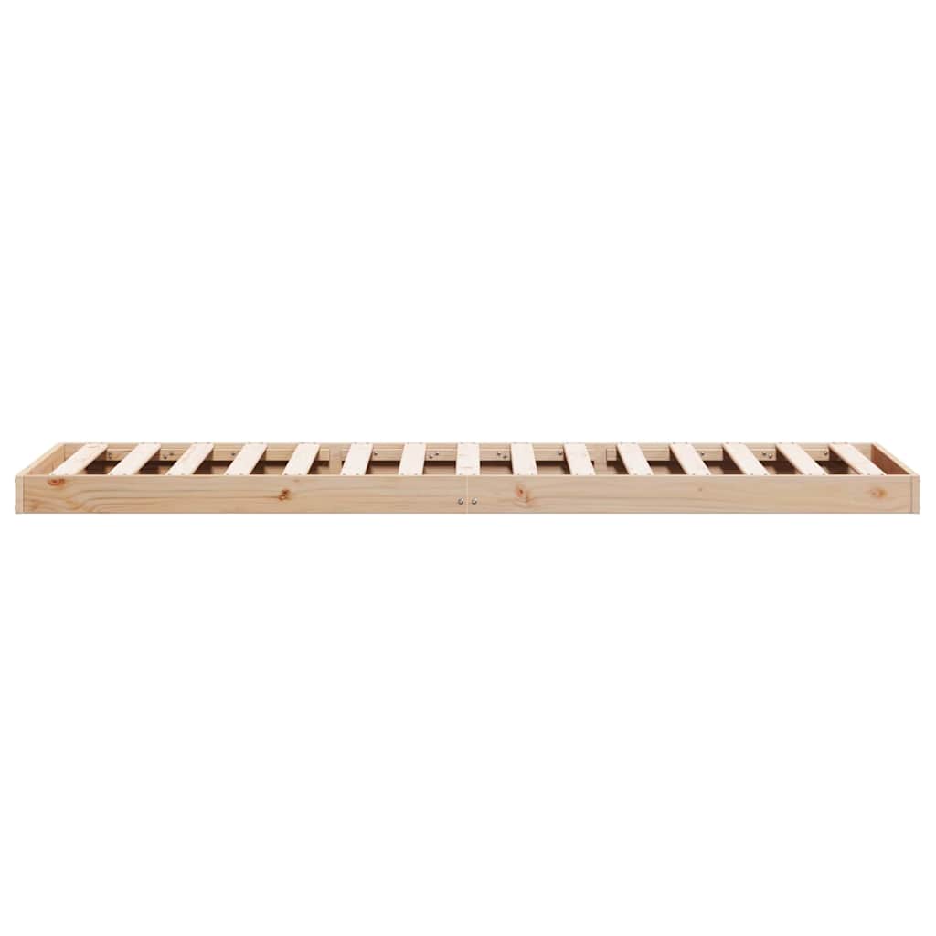 Struttura letto a terra Naturale 213.5 x 104 x 9 cm