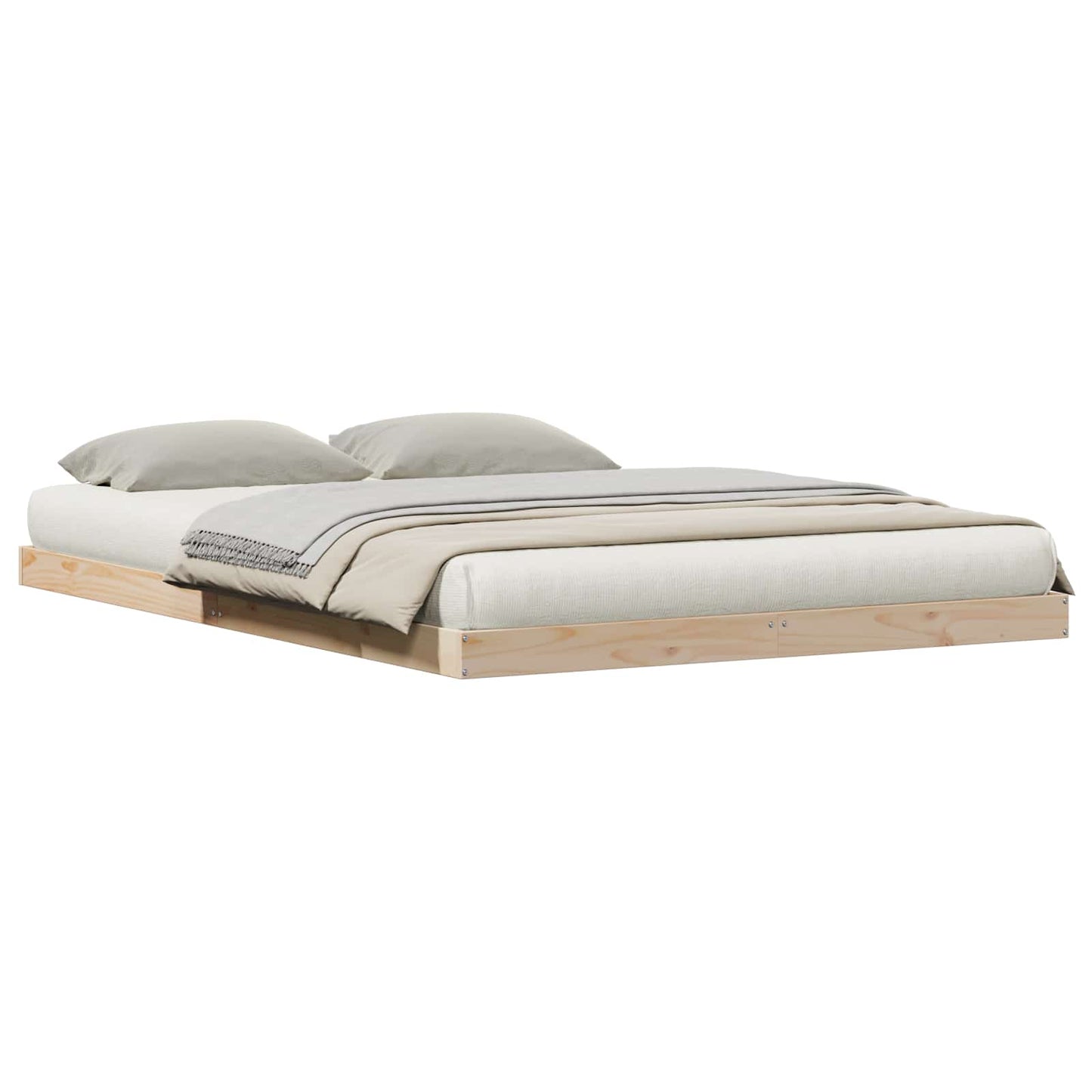 Struttura letto a terra Naturale 213.5 x 104 x 9 cm