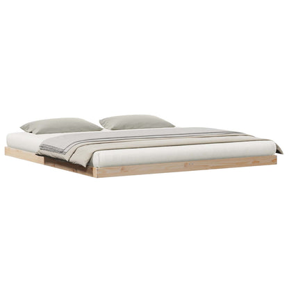 Struttura letto a terra Naturale 213.5 x 104 x 9 cm