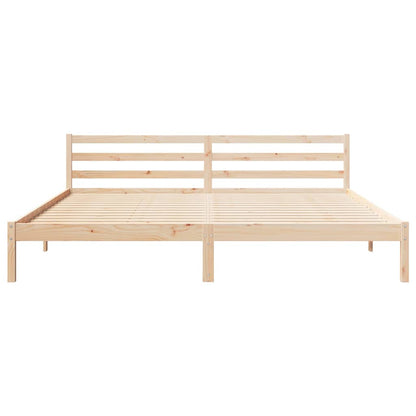 Struttura del letto Marrone 225,5 x 185,5 x 69,5 cm