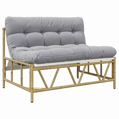 Panchina da giardino Grigio chiaro 110 x 75 x 71 cm Acciaio