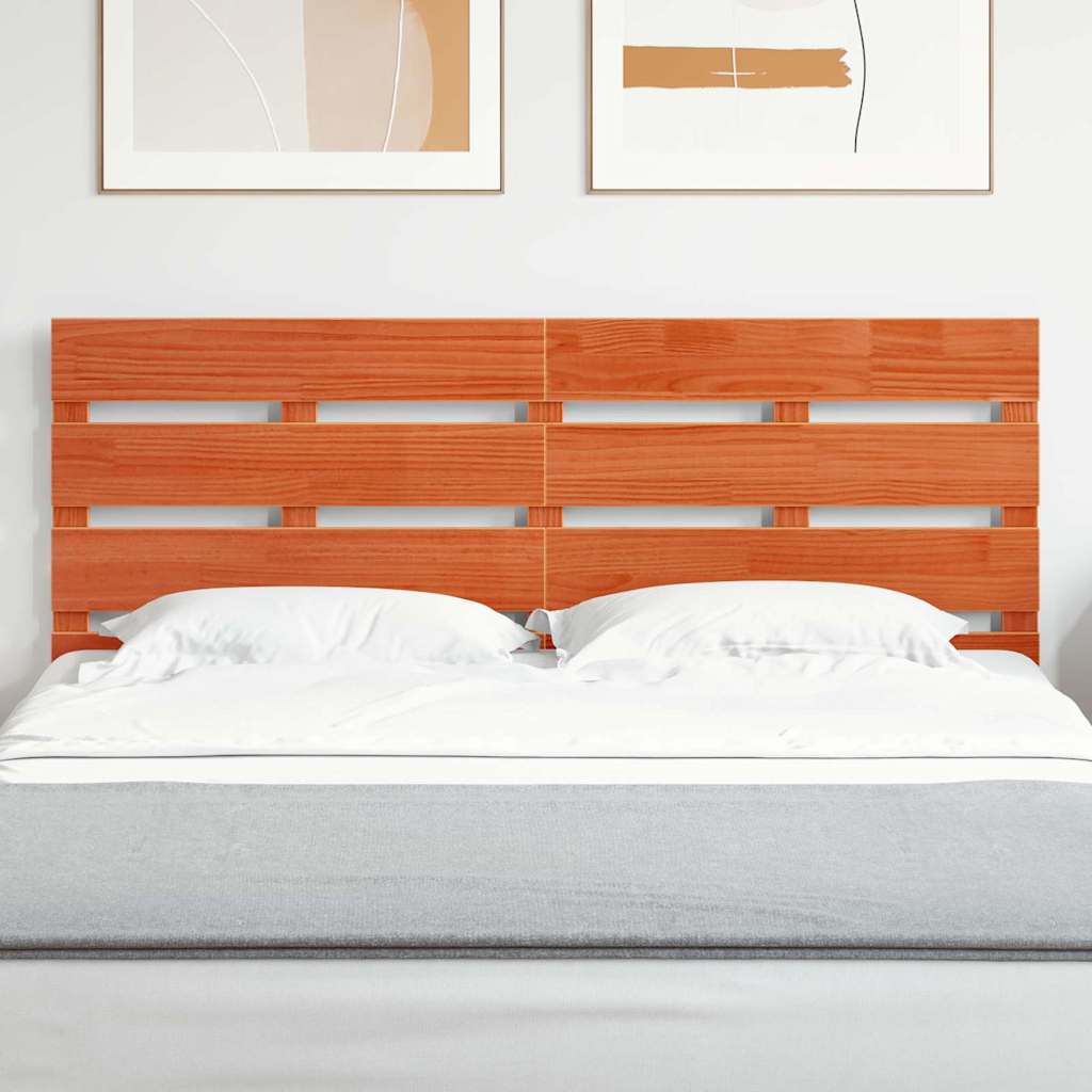 Testiera Marrone cerato 160,5 x 3 x 80 cm Pino massello