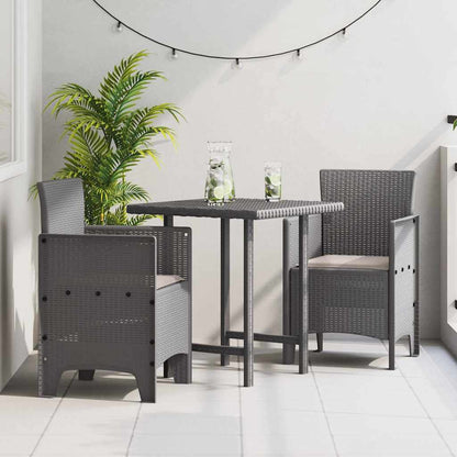 Sedia da Giardino 2 pcs Grigio chiaro 53 x 49 x 85 cm