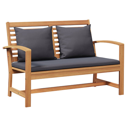 Set Divano da Giardino 3 pcs Naturale Legno di teak solido