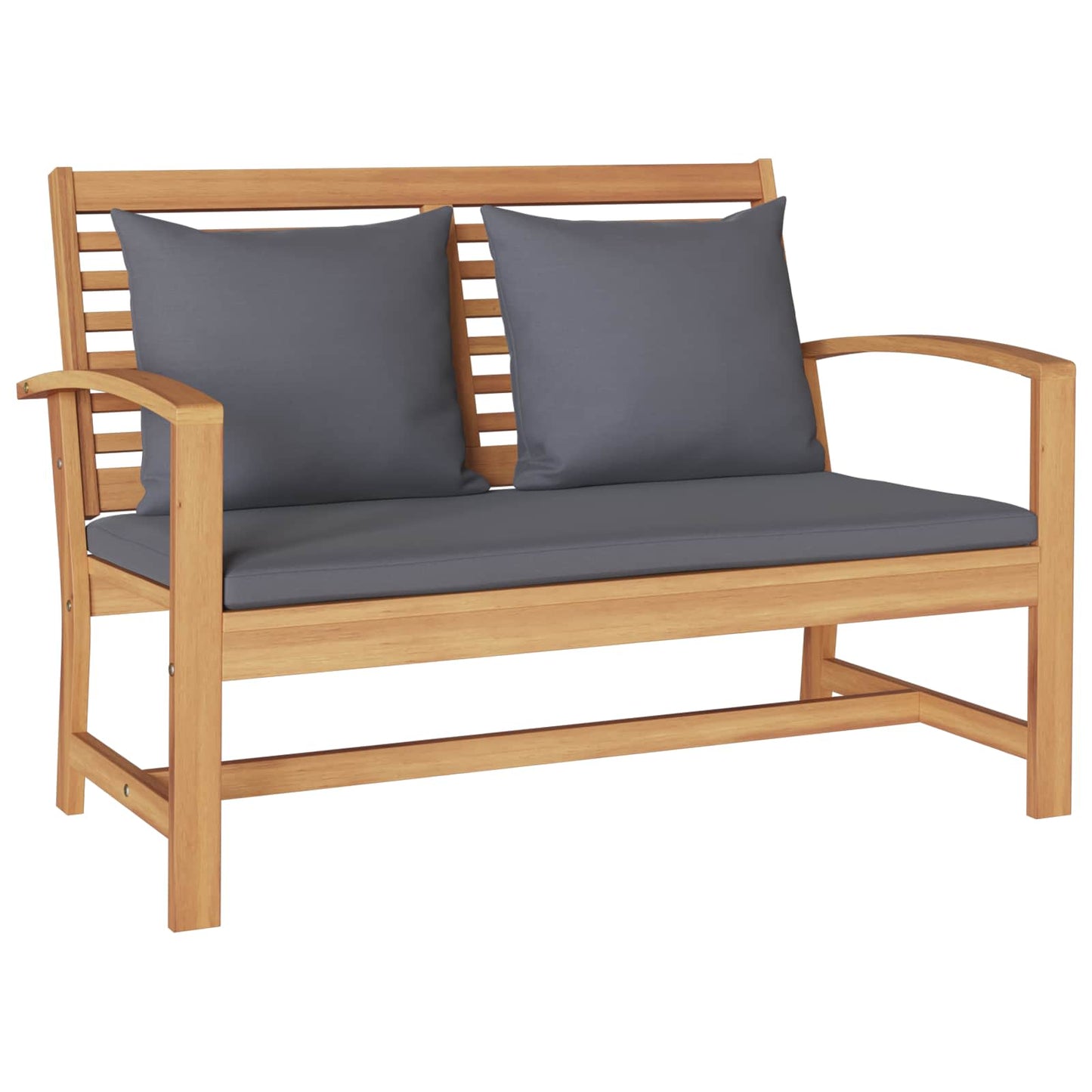 Set Divano da Giardino 5 pcs Naturale Legno di teak solido