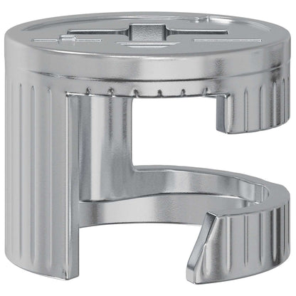 Dadi con bloccaggio a cam 2 pcs Argento 15 x 11,5 mm Metallo