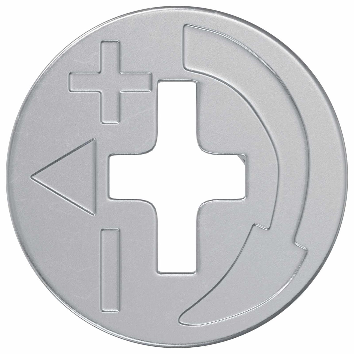 Dadi con bloccaggio a cam 4000 pcs Argento Metallo
