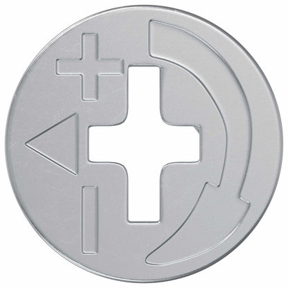 Dadi con bloccaggio a cam 4000 pcs Argento Metallo
