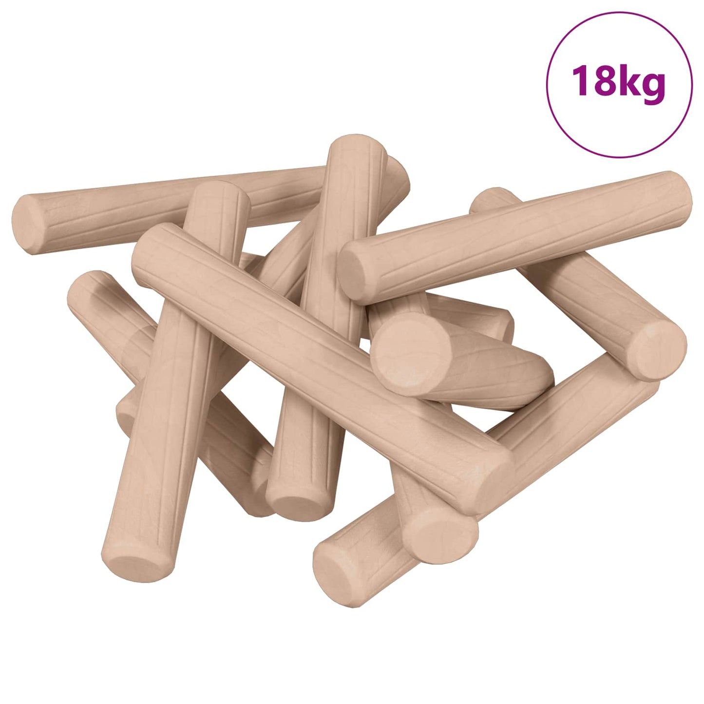Dowel in legno 24000 pcs Marrone Legno massello