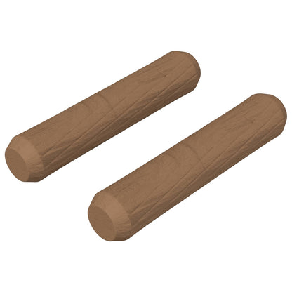 Dowel in legno 2 pcs Marrone Ã˜8 x 35 mm Legno massello