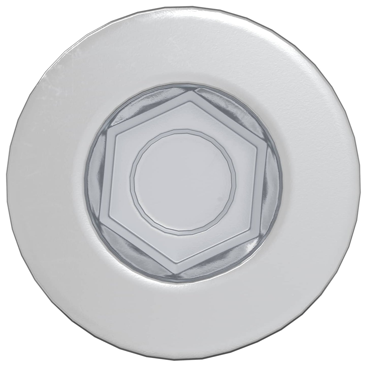 Vite a testa cilindrica 2 pcs Argento M7 x 40 mm Acciaio