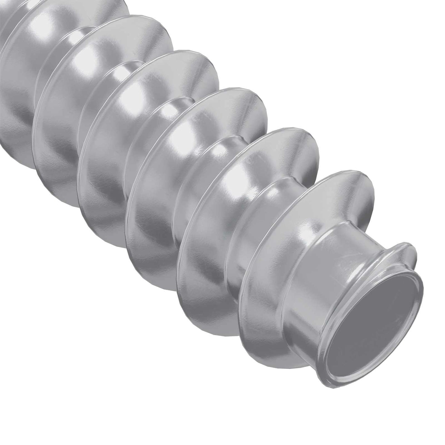 Vite a testa cilindrica 12 pcs Argento M7 x 40 mm Acciaio