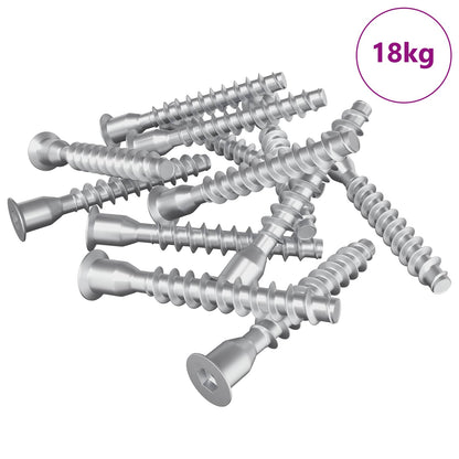Viti confermat 2500 pcs Argento Metallo